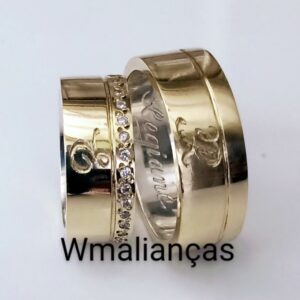 REF:80003L ALIANÇAS 8MM